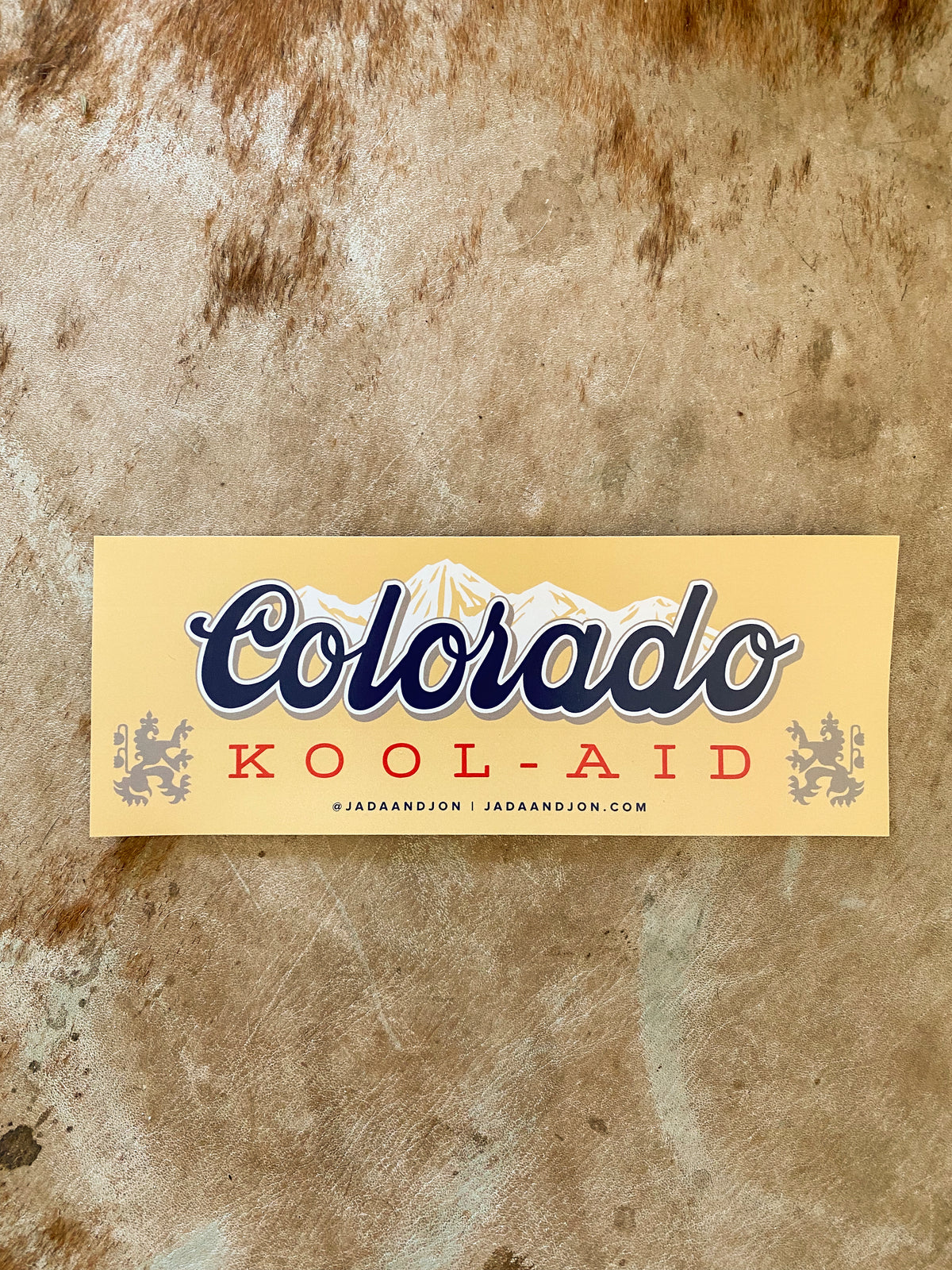 Colorado Kool Aid Bumper Sticker