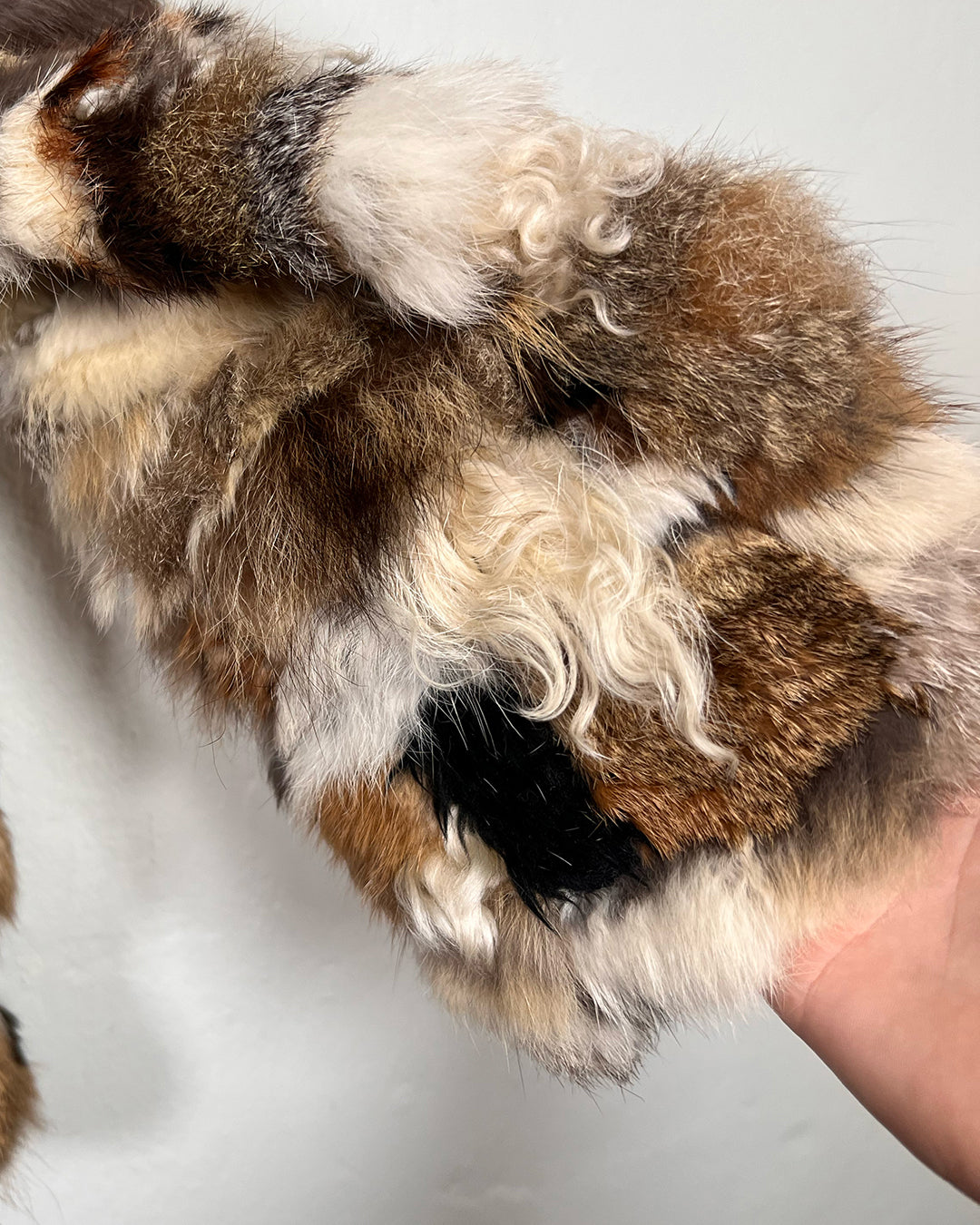 Vintage Multi-Fur Jacket