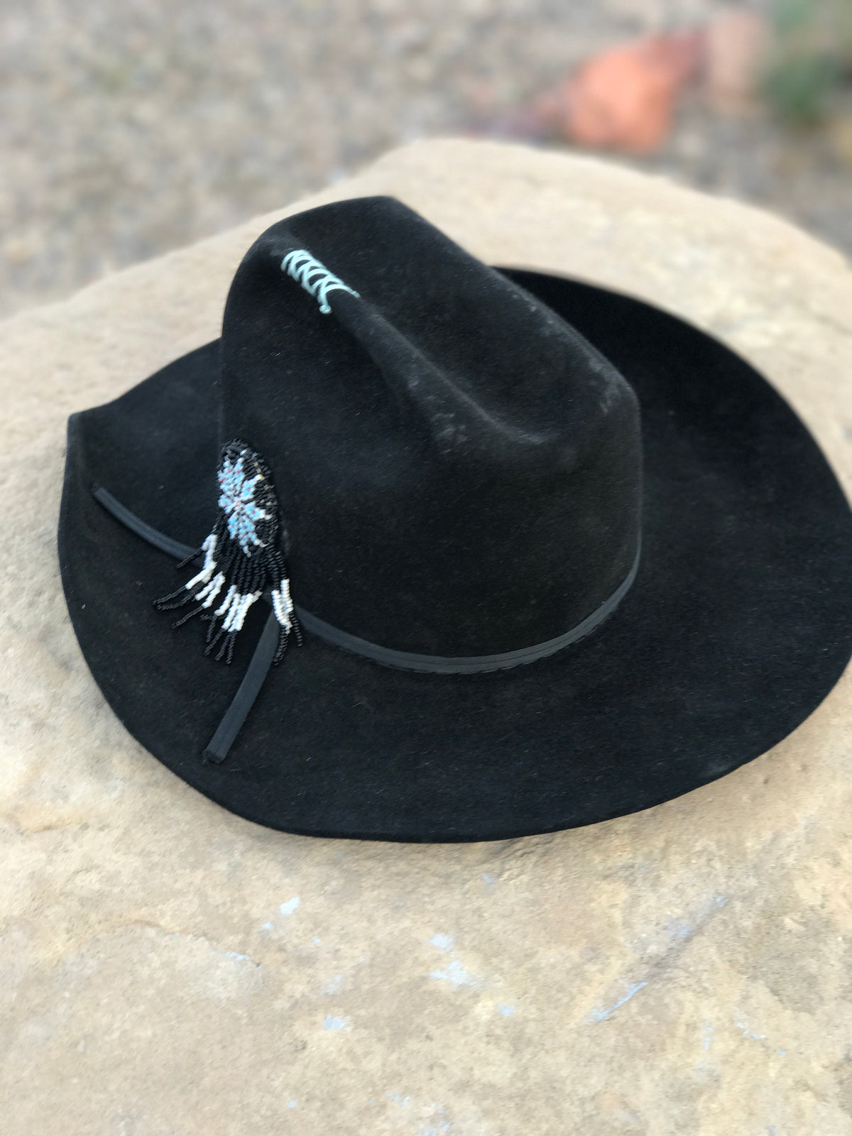 Vintage re-done Stetson cowboy Hat