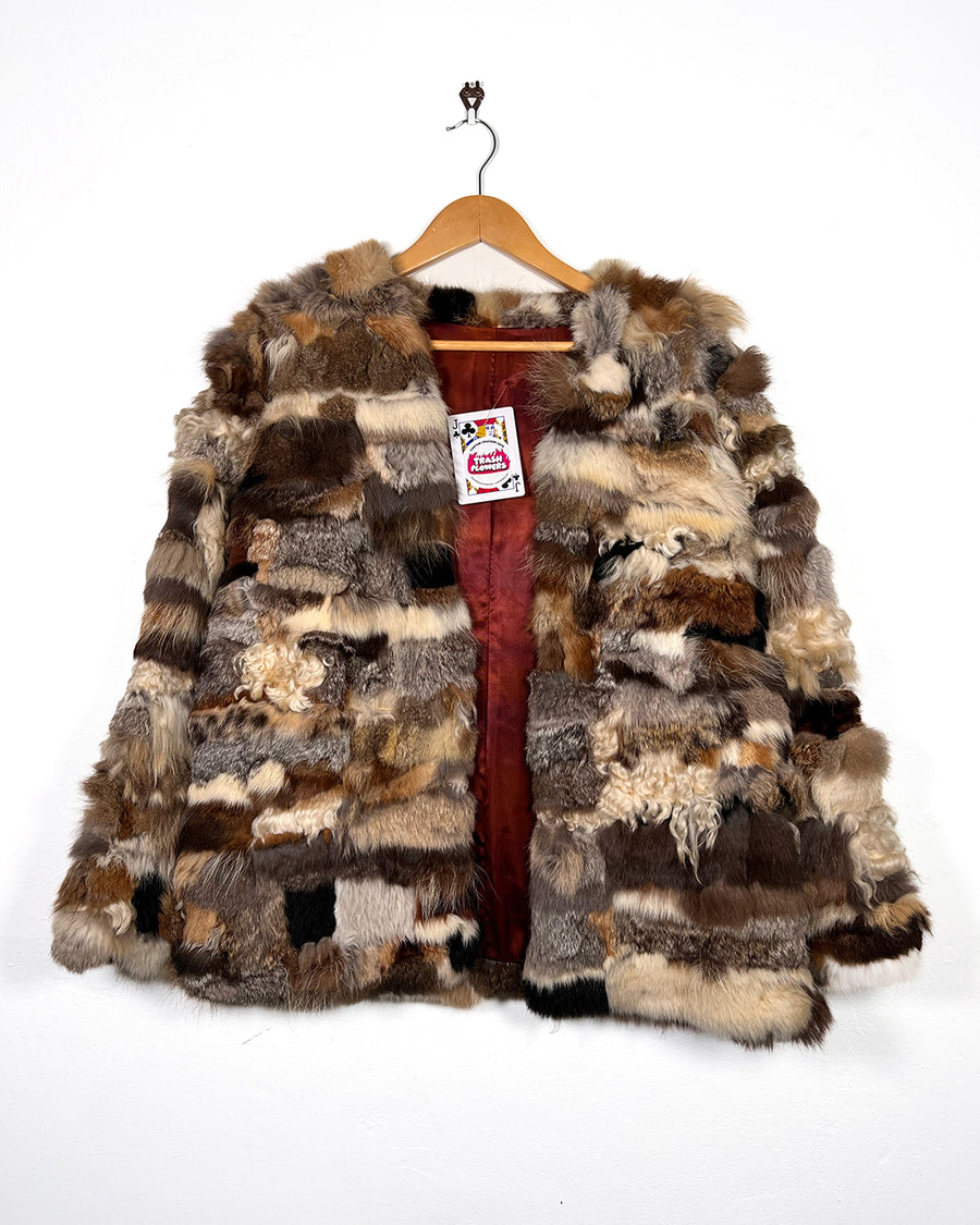 Vintage Multi-Fur Jacket