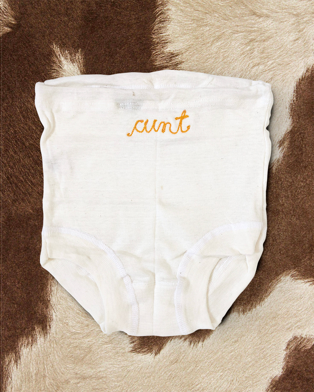Custom Chain Stitch Deadstock Chonies