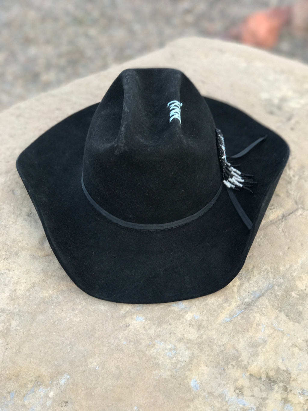 Vintage re-done Stetson cowboy Hat